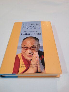 How to See Yourself As You Really Are Dalai Lama Hardcover Spiritual Self Help B